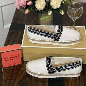 White Michaell kors shoes